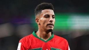 Azzedine Ounahi, internacional con Marruecos