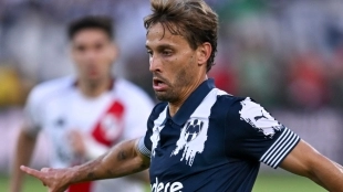 Sergio Canales, futbolista de Rayados de Monterrey