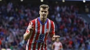 Alexander Sorloth, forward of Atlético de Madrid