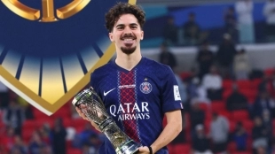 Vitinha, centrocampista portugués del PSG