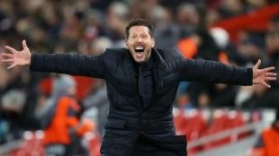 Diego Simeone, manager of Atlético de Madrid