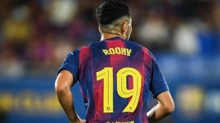 <p>Roony Bardghji, player of Barcelona</p>