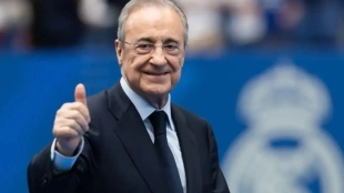 Florentino Pérez has his eye on the new French jewel.