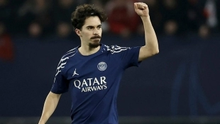 Vitinha, centrocampista portugués del PSG