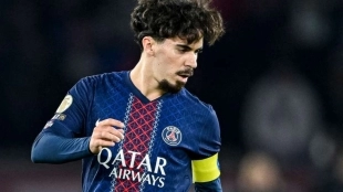 Vitinha, centrocampista portugués del PSG