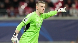 El Real Madrid recibe una oferta de 20M€ por Andriy Lunin