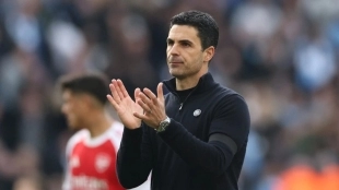 Mikel Arteta, entrenador del Arsenal